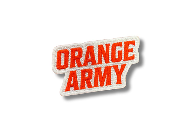 ③ワッペン（ORANGE ARMY）　100個限定　※おひとり様1点まで